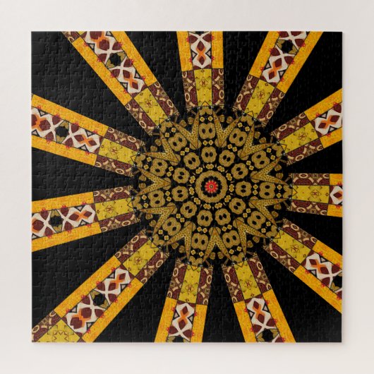 Puzzle Mandala Décoratif (Vertical)