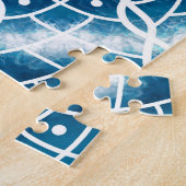 Puzzle Mandala des vagues de l'océan (Côté)