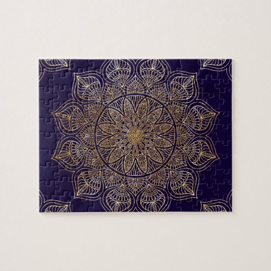 Puzzle Mandala d'or (Horizontal)