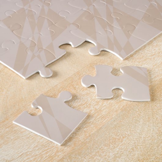 Puzzle Mandala d'or beige (Côté)