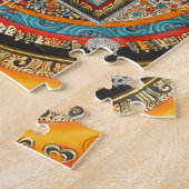 PUZZLE MANDALA ÉSOTÉRIQUE III DE KALACHAKRA (Côté)