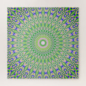 Puzzle Mandala géométrique (Horizontal)