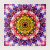 Puzzle Mandala lumineux de feux d'artifice (Horizontal)