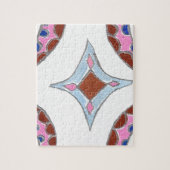 Puzzle Mandala Oil Peinture Art Imprimer (Vertical)