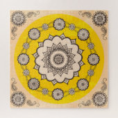 Puzzle Mandala Ornamental : Style Ethnique Design. (Horizontal)