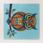 Puzzle Mandala Owl (Horizontal)