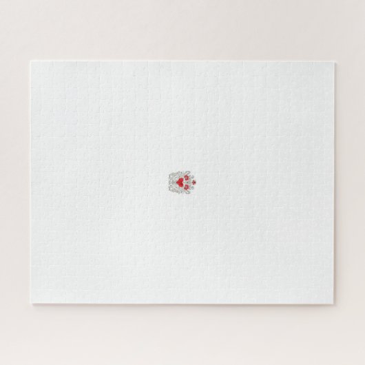 Puzzle Mandala papillon floral | Design d'art Boho pourpr (Horizontal)
