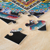 PUZZLE MANDALA RAYONNANT ÉSOTÉRIQUE (Côté)