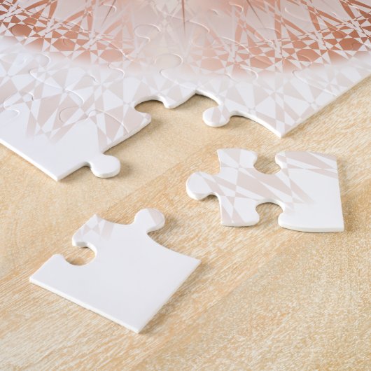 Puzzle Mandala rose Gold (Côté)