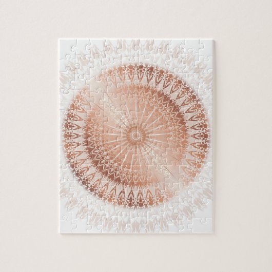 Puzzle Mandala rose Gold (Vertical)
