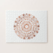 Puzzle Mandala rose Gold (Horizontal)