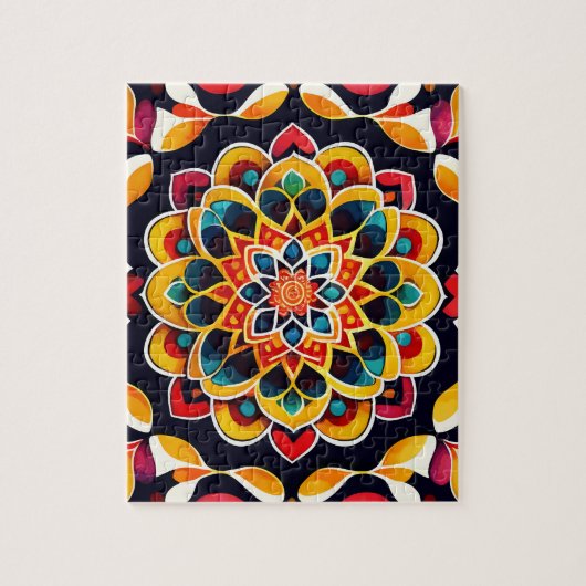 Puzzle Mandala Vintage (Vertical)