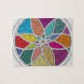 Puzzle Mandala Zen Coloré (Horizontal)