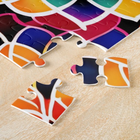 Puzzle Mandala Zen Cute Coloré (Côté)