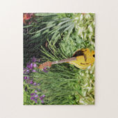 Puzzle Mandolin Iris Fleur Jardin Photo Peinture (Vertical)