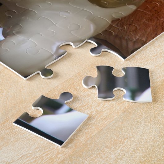 Puzzle Manège avec ours en peluche (Côté)