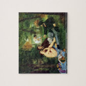 Puzzle Manet - copie de déjeuner sur l'herbe 1863 (Vertical)