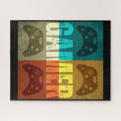 PUZZLE MANETTE DE JEU VIDEO RETRO GAMER (Horizontal)