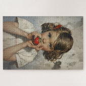 Puzzle Manger de la fraise (Horizontal)