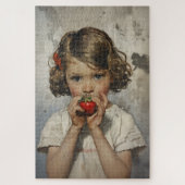 Puzzle Manger de la fraise (Vertical)