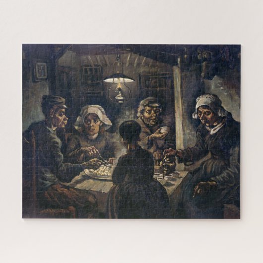 Puzzle Mangeurs de pommes de terre | Van Gogh | (Horizontal)