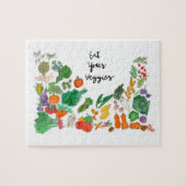 Puzzle Mangez de votre légume (le végétalien végétal (Horizontal)