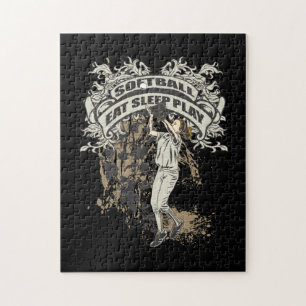 Puzzle Mangez, dormez, jouez au base-ball