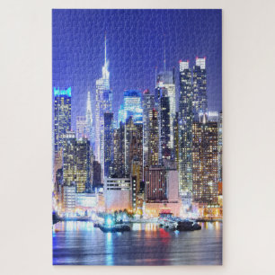 Puzzle Manhattan Skyline