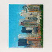 Puzzle Manhattan Skyline New York. (Vertical)