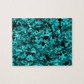 Puzzle Manie du turquoise... (Horizontal)