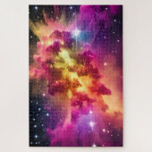 Puzzle Manifestation spatiale de la nébuleuse de couleur  (Vertical)