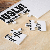 Puzzle Manifestement Mon - Drôle Bridesmaid Proposition P (Côté)