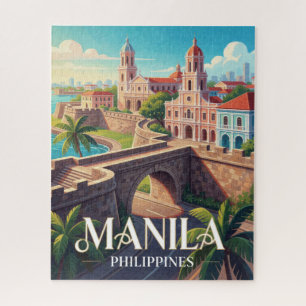 Puzzle Manille Philippines Intramuros Voyage