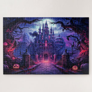 Puzzle Manoir super Éffrayant hanté   Bonne Halloween