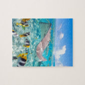 Puzzle Manta Ray (Horizontal)