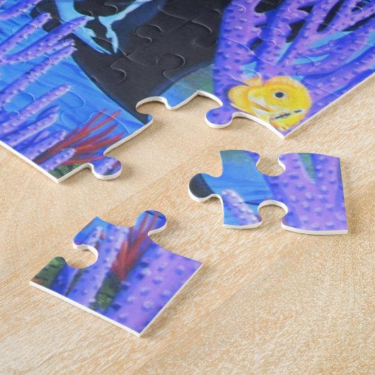 Puzzle Mantas dans Tulum (Côté)