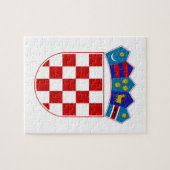 Puzzle Manteau de la Croatie des bras (Horizontal)