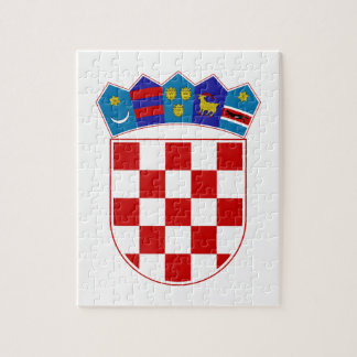 Puzzle Manteau de la Croatie des bras