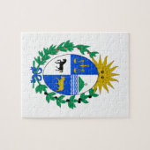 Puzzle Manteau de l'Uruguay des bras (Horizontal)