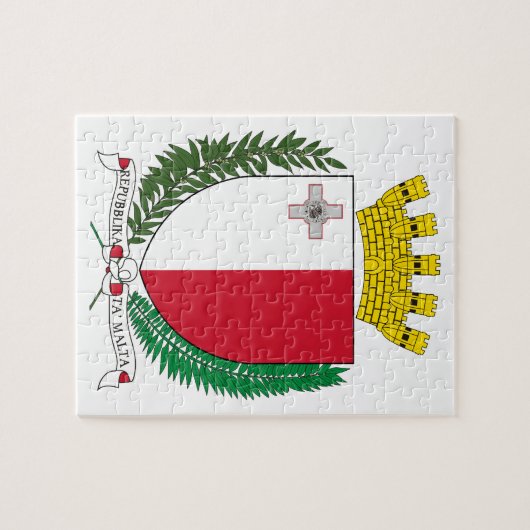 Puzzle Manteau de Malte des bras (Horizontal)