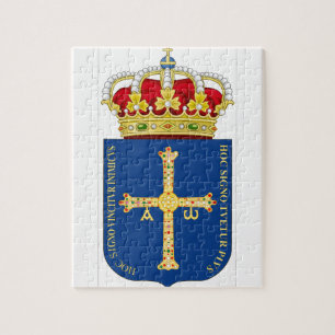 Puzzle Manteau des Asturies des bras (Espagne)
