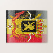 Puzzle Manteau des bras belge (Horizontal)