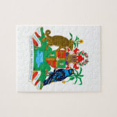 Puzzle Manteau du Grenada des bras (Horizontal)