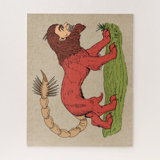 Puzzle Manticore (Vertical)