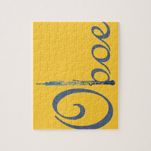 Puzzle Manuscrit de hautbois (Vertical)