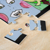 Puzzle Many Faces of Happiness (Côté)