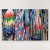 Puzzle many paper cranes (Horizontal)