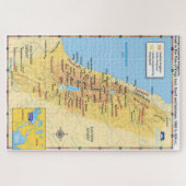 Puzzle Map of United Israelite Kingdom (Horizontal)