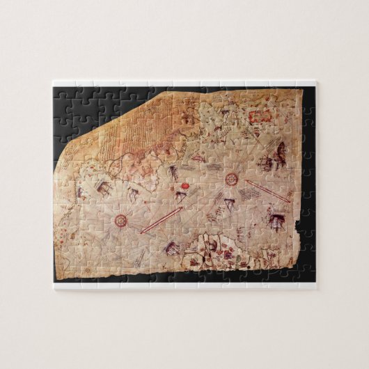 Puzzle Mapa Piri Reis (Horizontal)