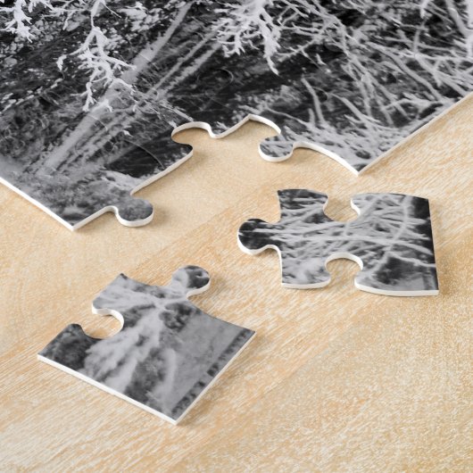Puzzle Maple Tree Outlined In Snow (Côté)